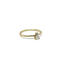 Anello Breda Gioielli Donna in Oro giallo Diamante Lab Grown 0.16 Ct 3LG018016 - 3LG018016